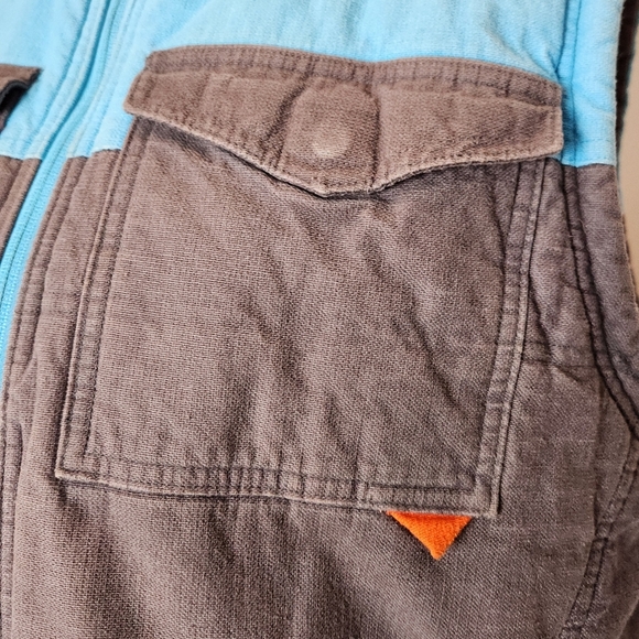 Vintage Distressed Denim Utility Vest - Picture 8 of 15